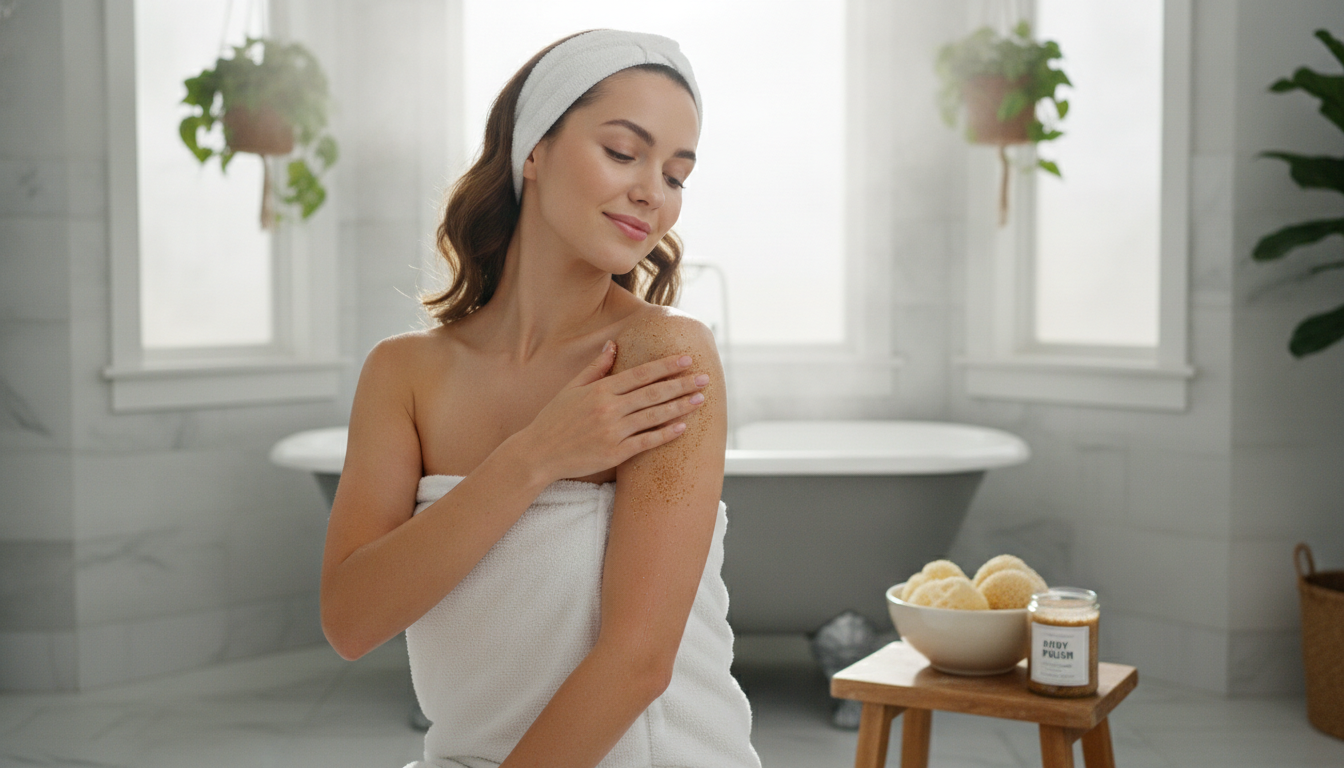 découvrez notre sélection des meilleurs gommages pour le corps, pour une peau douce, exfoliée et éclatante de santé.